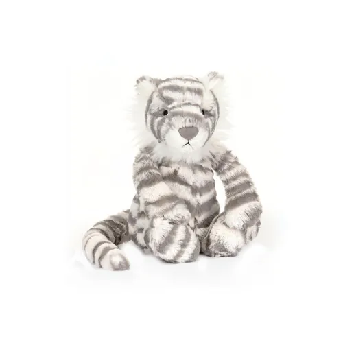 JELLYCAT Shy Collection SNOW TIGER Серый Белый Куклы Плюшевая кукла 31 см 51 см 67 см Высота