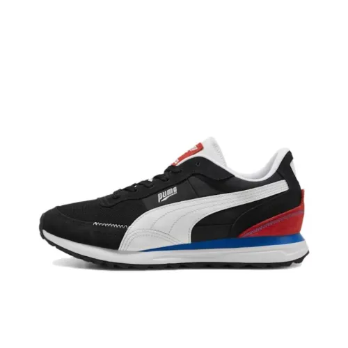 PUMA Rider FV Road Rider Low Топ Повседневная обувь Мужская Черный Белый
