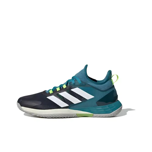 Adidas Adizero Ubersonic Low Топ Теннисные Кроссовки Мужские Черные Зеленые
