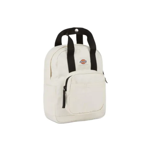 Dickies Полиэстер и Хлопок Рюкзак Мини Унисекс Белый с Серой Шляпой