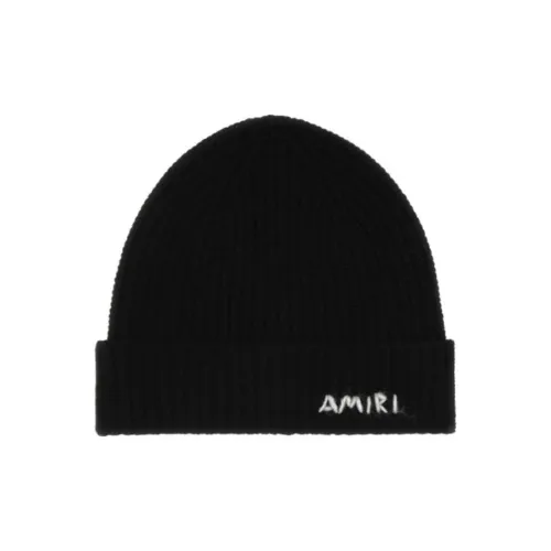 AMIRI Кашемир Шапки-бини Мужской Черный