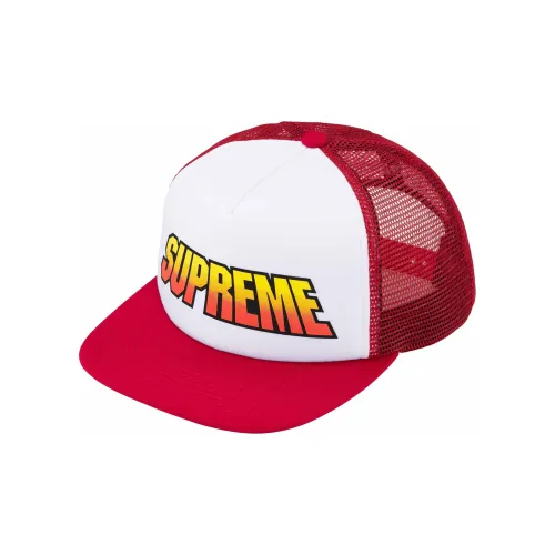 Supreme Полиэтиленовые Кепки Унисекс Красный