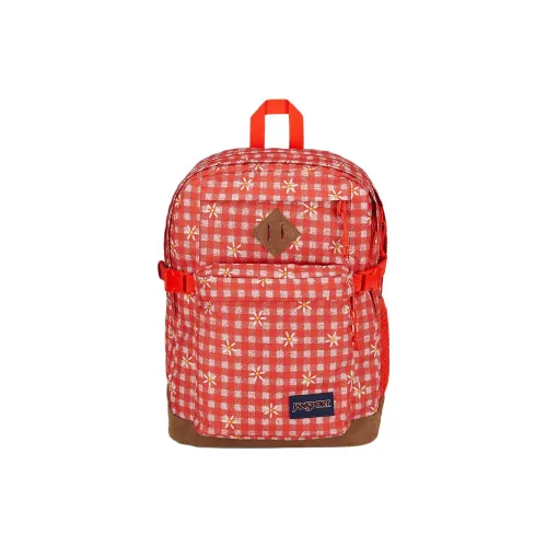 JanSport Замша Рюкзак Унисекс Красный