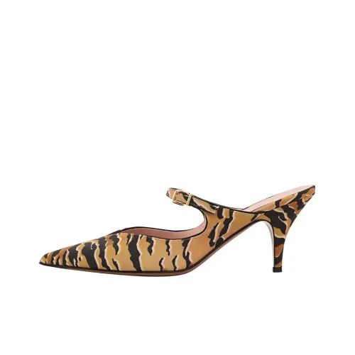 Zimmermann Домашние тапочки 6,5 см Женские Коричневый