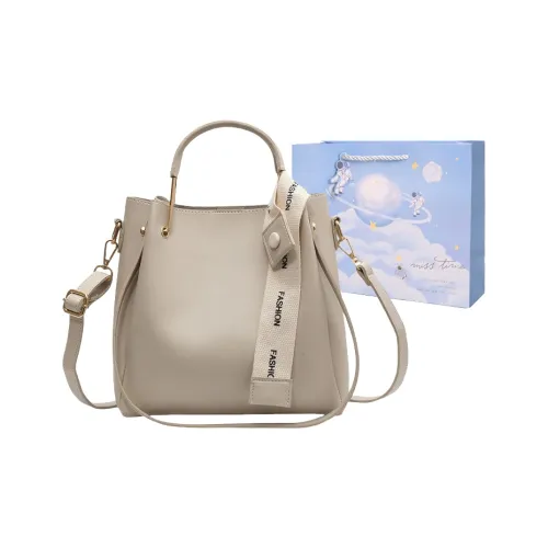 Duoluplo Doron Paul ПУ (полиуретан) Сумка через плечо Сумка-ведро Сумка на одно плечо Обычная Женская Экрю Черный Хаки Кофейный