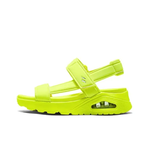 Skechers Пляжные сандалии Женские Флуоресцентный Желтый