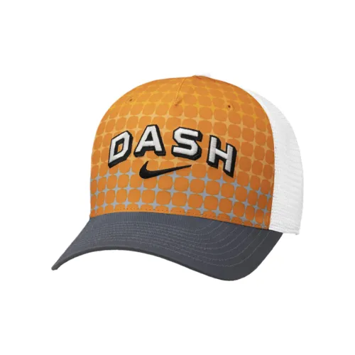 Nike Полиэстер Хлопок Кепки Унисекс Желтый