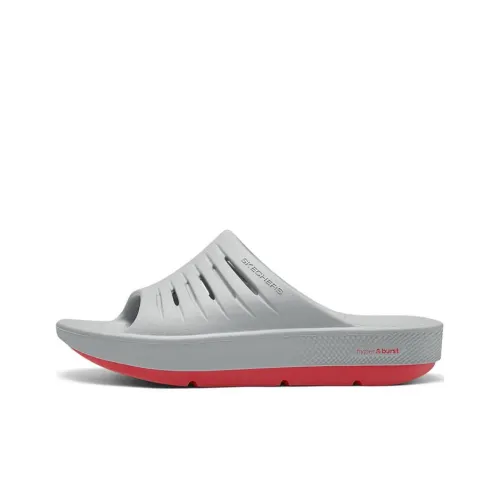 Skechers Слипоны Серые Женские