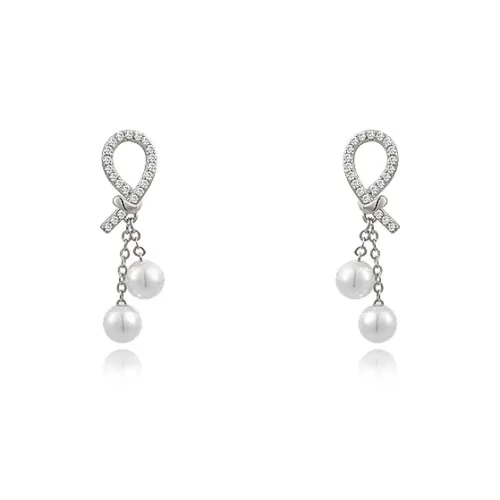 Серьги Rhymes S925 Серебряные иглы Женские