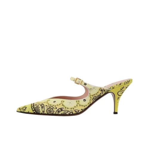 Zimmermann Домашние тапочки 6,5 см Женские Желтые