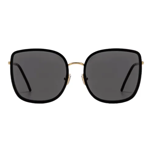 Thunder Pailong PC Металл Квадрат Солнцезащитные очки Женские Золото Серебро