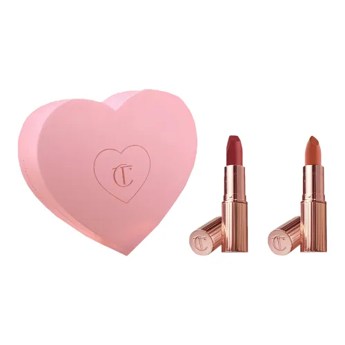 CT 520 Ограниченная серия Любимый Красный Помада Компактная Помада Набор в подарочной коробке Мягкий матовый Легко смешивается для макияжа 3,5г*2