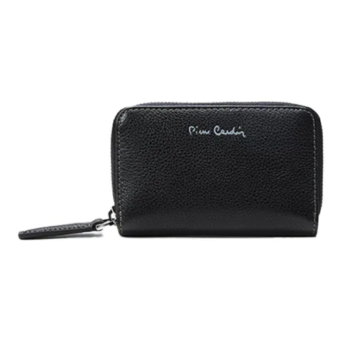 PIERRE CARDIN Top Коровья кожа Work Travel Wallet Мужской Черный