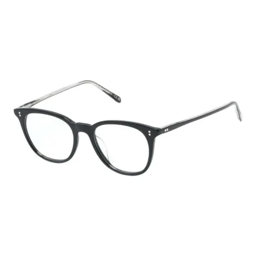Oliver Peoples Ацетат Круглые Оправы для Очков Женские Черные