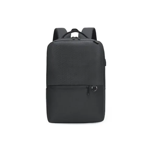 ROSEROOEN Рюкзак из кожаной мембраны унисекс черный синий серый