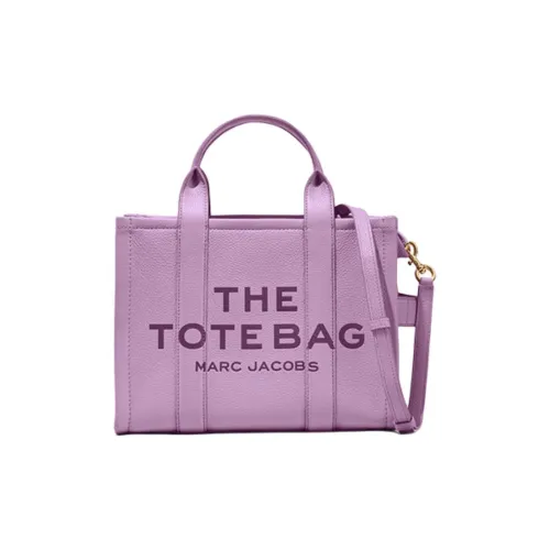 MARC JACOBS Коровья кожа Тоут Сумка Сумка для покупок Сумка через плечо Сумка среднего размера Женская Фиолетовая