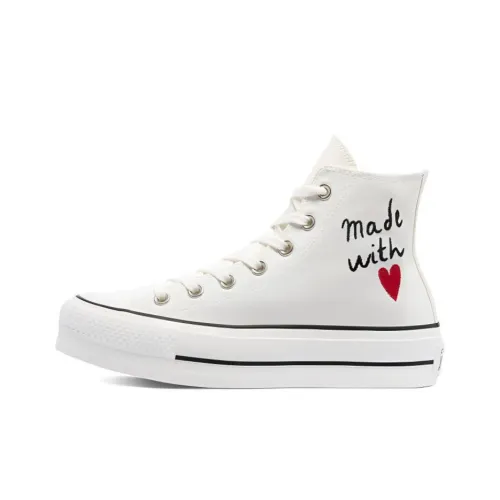 Converse Chuck Taylor All Star High Top High Top Canvas Shoes Women's Beige White Black Конверс Чук Тайлер Ол Стар Хай Топ Хай Топ Кеды Женские Бежевый Белый Черный