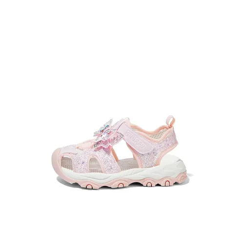 Snoffy Балансированные Легкие Детские Сандалии Розовые Белые Детские