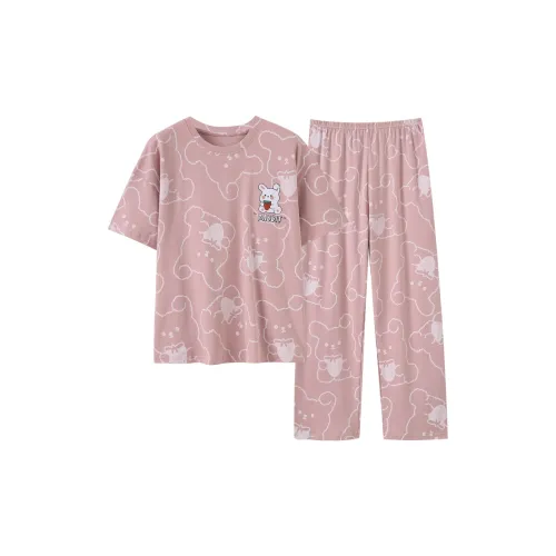 The Story Of The Flower Season Пижамный комплект Женские Фиолетовые