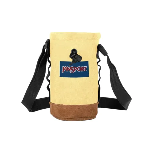 JanSport Замша Сумка через плечо Стандартная Unisex Light Желтая