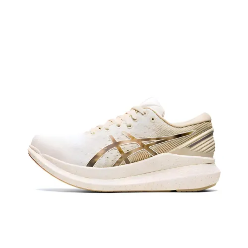 Asics Низкий Топ Беговые Кроссовки Женские Rice Золотой