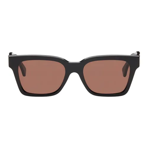 Retrosuperfuture Нерегулярная форма Солнцезащитные очки Мужской Черный