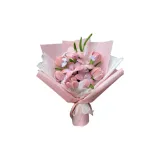 Розовые тюльпаны