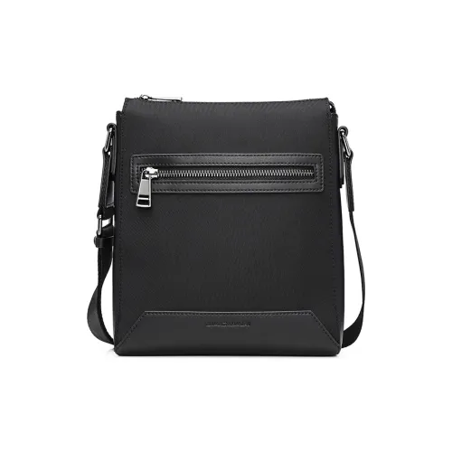 JAGUAR Синтетическая кожа Сумка через плечо Стандартная Мужская Черная