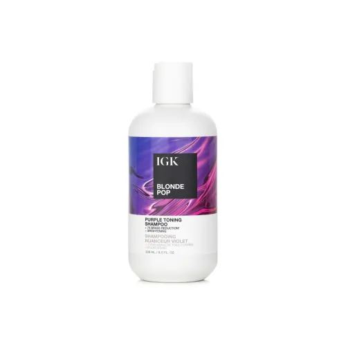 IGK Golden Girl POP Purple Shampoo Hydrating Brightening And Shiny 236ml IGK Золотой Девушка POP Фиолетовый Шампунь Увлажняющий Осветляющий И Блестящий 236 мл