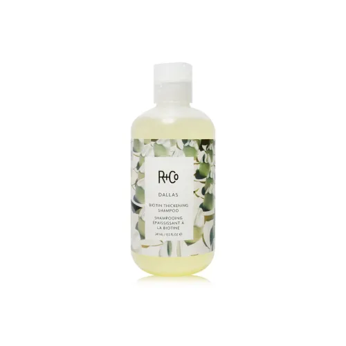 R+Co Dallas Biotin Thickening Shampoo Блестящий Чистка Сглаживающий Укрепляющий Увлажняющий 241 мл