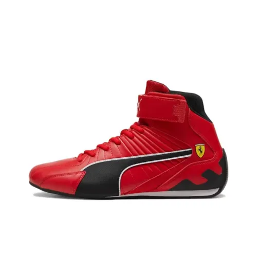 PUMA Scuderia Ferrari MID Топ Кроссовки для тренировок Мужской Красный Черный