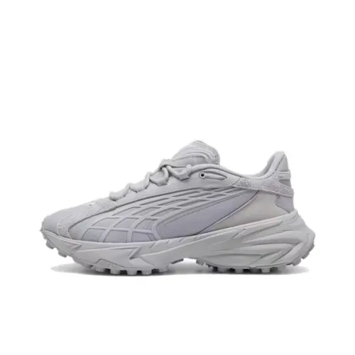 PUMA Spire Slip-Resistant Abrasion-Resistant Низкие Беговые Кроссовки для Уличных Бегов Unisex Light Purple