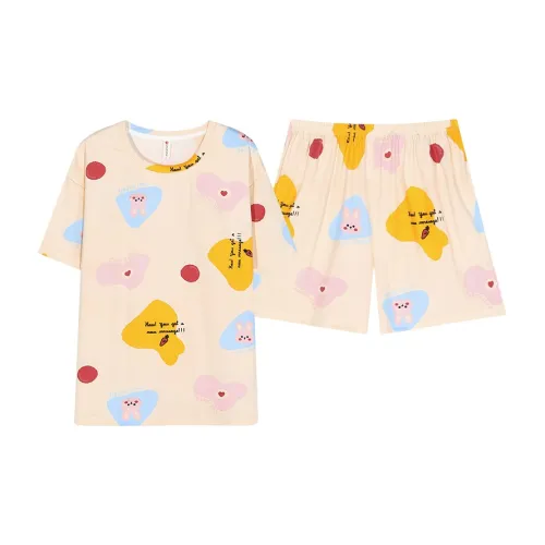 Follow the United States Пижамный комплект Женские Павлин Синий