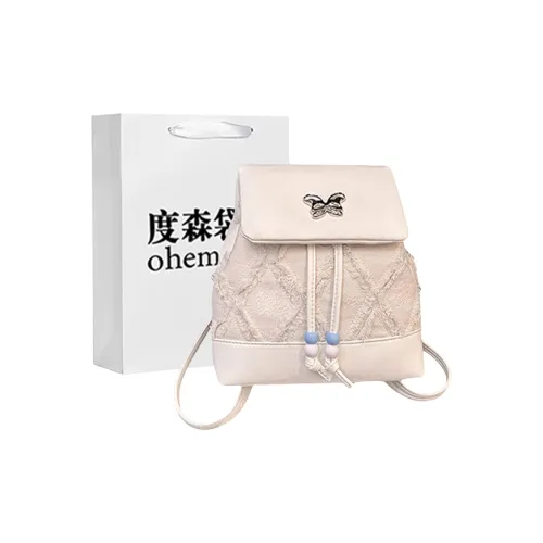 Dusen Kangaroo ПУ (полиуретан) Маленький Рюкзак Стандартный Женские Белый Черный Синий Розовый