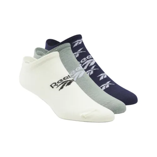 reebok 3 шт Белый+Серый+Темно-синий Унисекс Носки
