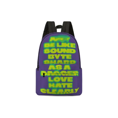Soundbyte Полиэстер Рюкзак Стандартный Унисекс Фиолетовый