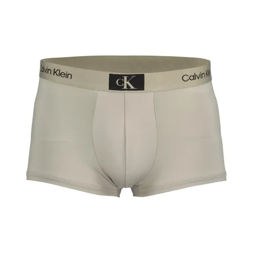 Calvin Klein LOW Шаговый шов Основная часть 3 упаковки Трусы Европейская версия Мужской 1 упаковка Серый