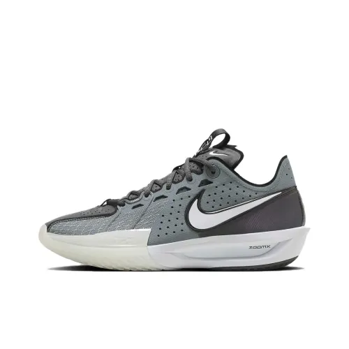 Nike Air Zoom G.T. Cut 3 EP Low Топ Баскетбольные кроссовки Мужской Серый Белый