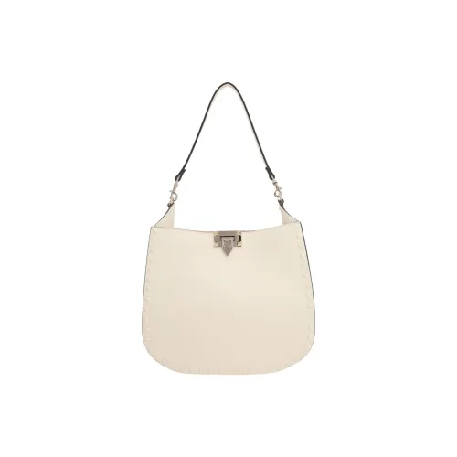 Valentino Rockstud GRAIN LEATHER Сумка через плечо Сумка на плечо Женская Айвори