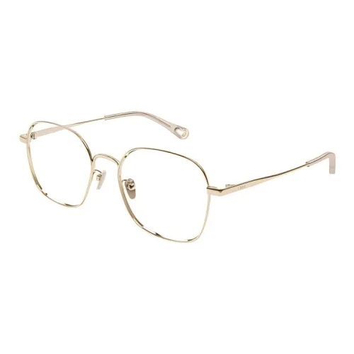 Chloe Металл Нерегулярная форма Оправы для очков Женские Золото