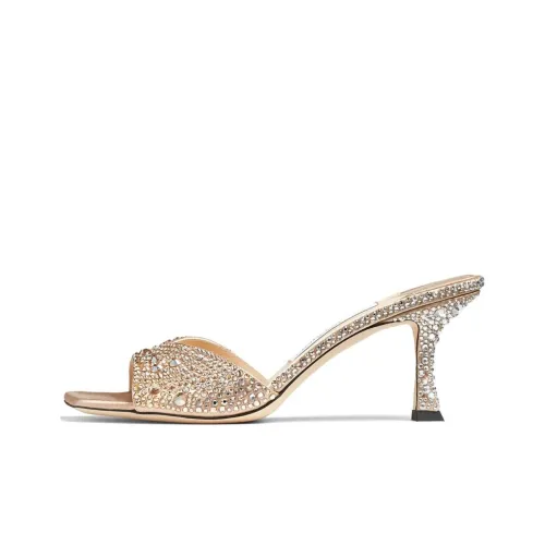 Jimmy Choo Слипоны Женские Золотые