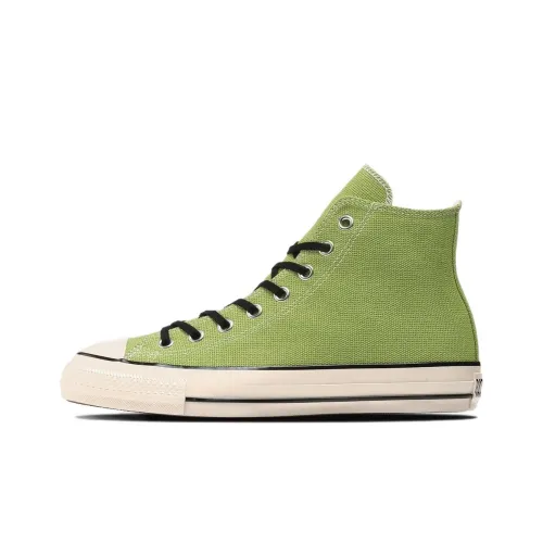 Конверс All Star Износостойкий и Легкий Высокий Топ Кеды Унисекс Зеленый Японская Версия
