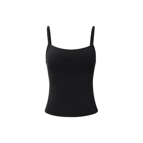 lululemon Черные Женские Майки для Йоги