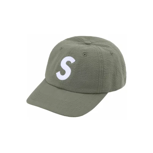 Supreme Хлопок Seersucker Кепки Унисекс Зеленый