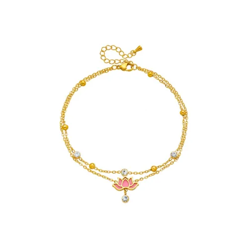 CHIEMOT Браслеты на щиколотку с цирконием женские