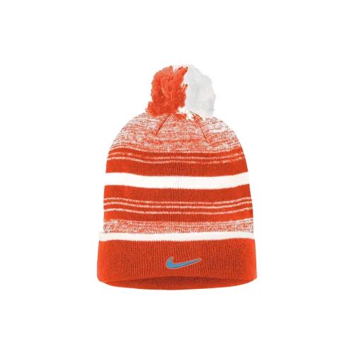 nike Акриловые шапки-бини унисекс оранжевые