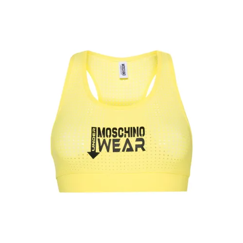 MOSCHINO Флуоресцентный Желтый Женские Бюстгальтеры