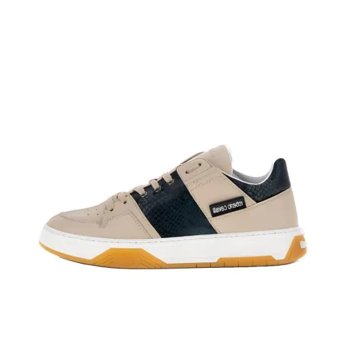 Roberto Cavalli Низкие кроссовки для скейтбординга Мужские Светло-коричневые