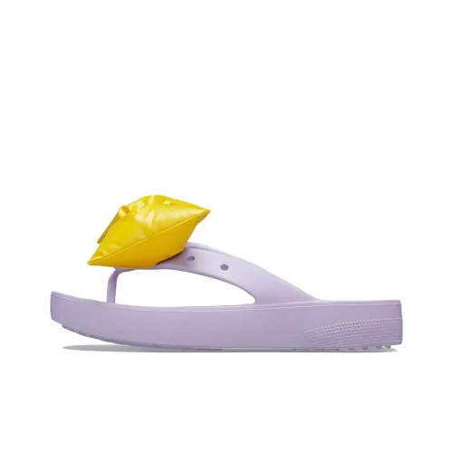 Crocs Устойчивые к запахам устойчивые к царапинам быстросохнущие шлепанцы женские фиолетовые