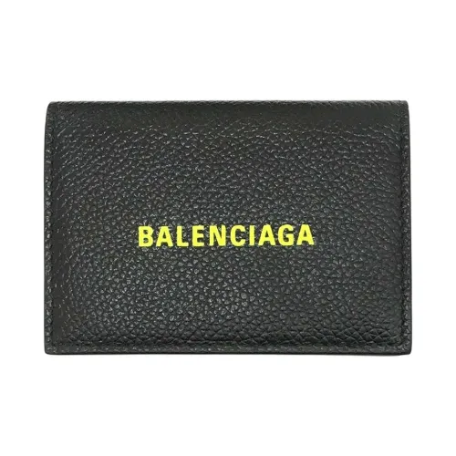 Balenciaga Кожа Кошелек Мини Унисекс Черный